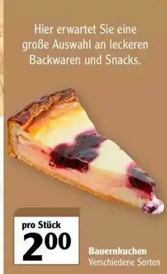 Globus Bauernkuchen Angebot