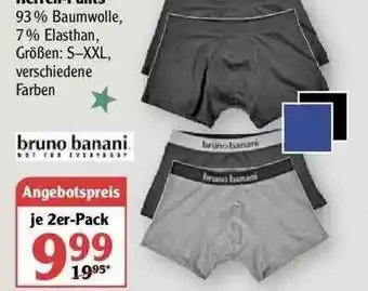 Globus Bruno Banani Herren-pants Angebot