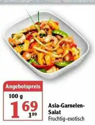 Globus Asia-garnelen-salat Angebot