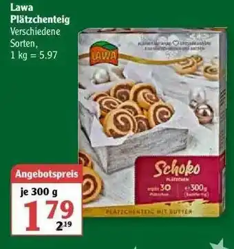 Globus Lawa Plätzchenteig Angebot