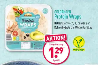 Aldi Nord Goldähren Protein Wraps 320g Angebot