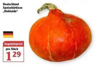 Globus Speisekürbisse „hokkaido“ Angebot