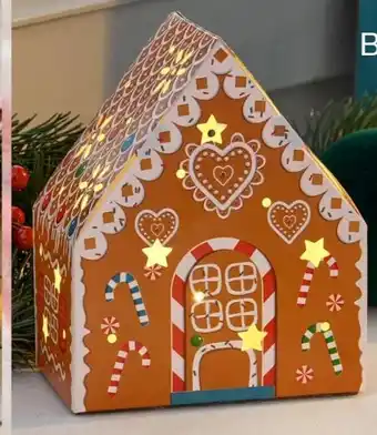 Woolworth LED Papierlebkuchenhaus Angebot