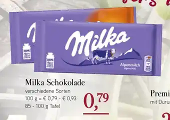 Dornseifer Milka Schokolade 85-100g Tafel Angebot