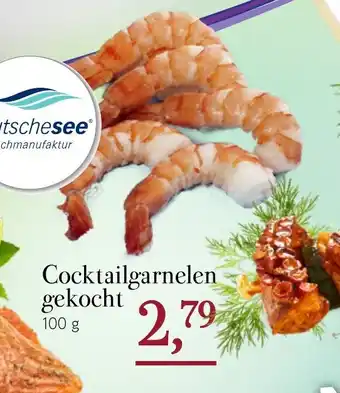 Dornseifer Cocktailgarnelen gekocht 100g Angebot