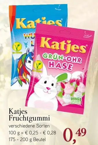 Dornseifer Katjes Fruchtgummi 175/200g Beutel Angebot