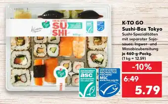 Kaufland K-TO GO Sushi-Box Tokyo Angebot