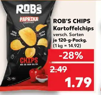 Kaufland ROB'S CHIPS Kartoffelchips Angebot