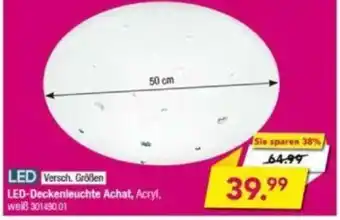 Möbel Boss LED Deckenleuchte Achat Angebot