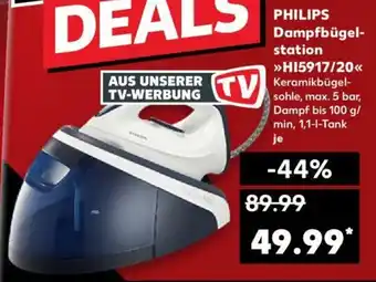 Kaufland Philips Dampfbügelstation HI5917/20 Angebot