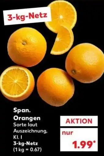 Kaufland Span. Orangen 3kg Angebot