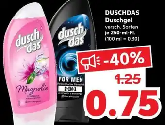 Kaufland Duschdas Duschgel 250ml Angebot