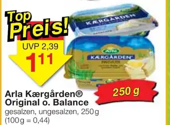 Jawoll Arla Kaergarden Original o. Balance 250g Angebot