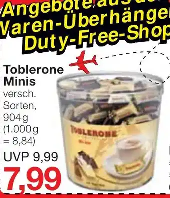 Jawoll Toblerone Minis 904g Angebot