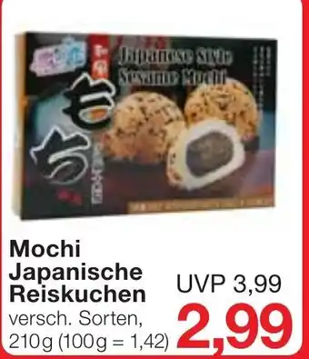 Jawoll Mochi Japanische Reiskuchen 210g Angebot