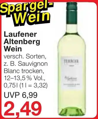 Jawoll Laufener Altenberg Wein 0,75L Angebot