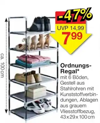 Jawoll Ordnungs Regal Angebot