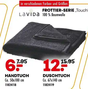 Möbel Kraft Lavida frottierserie „touch“ Angebot