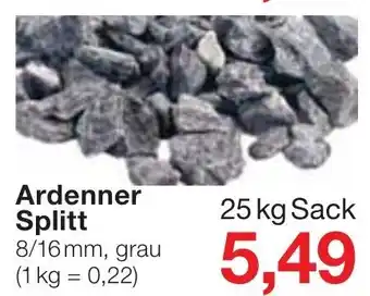 Jawoll Ardenner Splitt 25kg Angebot