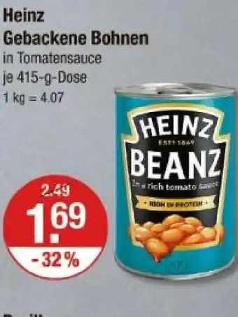 V Markt Heinz gebackene bohnen Angebot