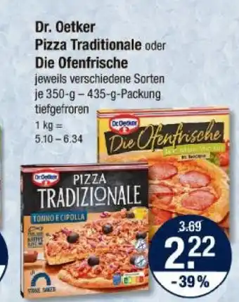 V Markt Dr. oetker pizza traditionale oder die ofenfrische Angebot