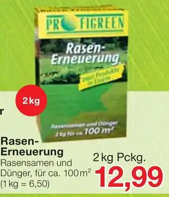 Jawoll Rasen Erneuerung 2kg Angebot