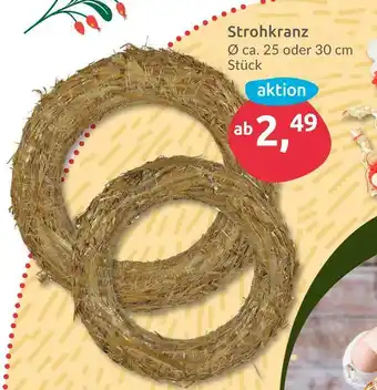 Budni Strohkranz Angebot