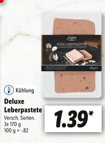 Lidl Deluxe leberpastete Angebot