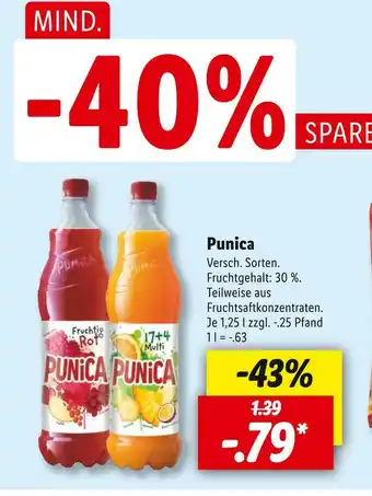 Lidl Punica saft Angebot