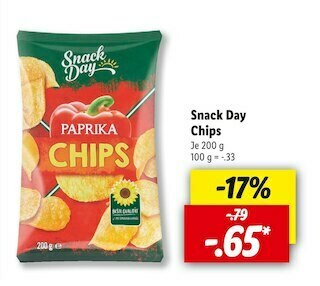 Lidl Snack day chips Angebot