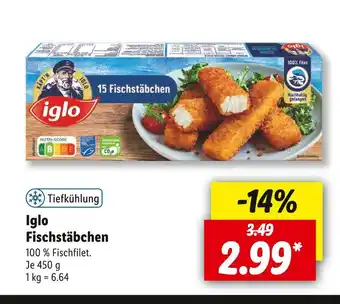 Lidl Iglo fischstäbchen Angebot