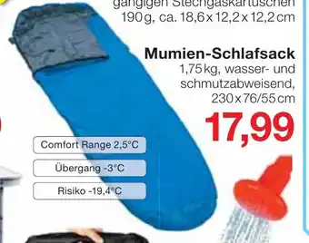 Jawoll Mumien Schlafsack Angebot