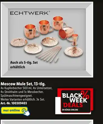 Lidl Moscow mule set, 13-tlg. Angebot