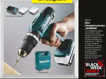 Lidl Makita akku- schlagbohrschrauber Angebot