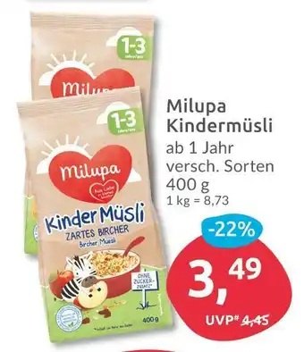 Budni Milupa kindermüsli Angebot