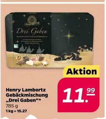 NETTO Henry lambertz gebäckmischung „drei gaben“* Angebot