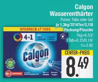 E-Center Calgon Wasserenthärter Angebot