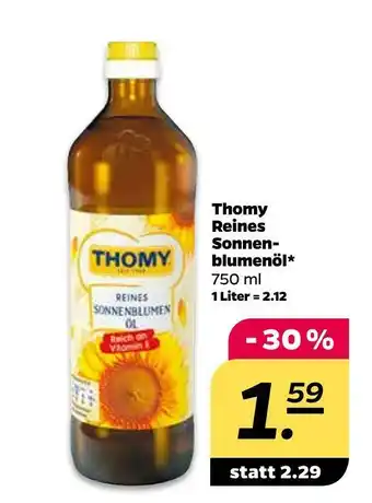 NETTO Thomy reines sonnenblumenöl Angebot