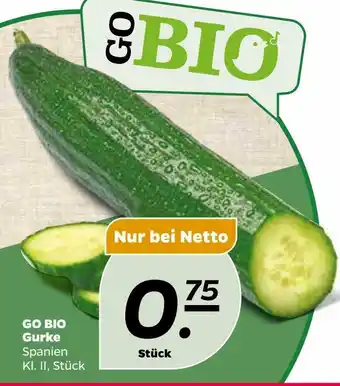 NETTO Go bio bio gurke Angebot