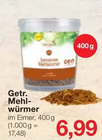 Jawoll Getr. Mehlwürmer 400g Angebot