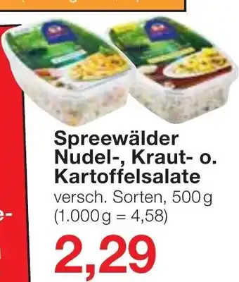 Jawoll Spreewälder Nudel, Kraut o. Kartoffelsalate 500g Angebot