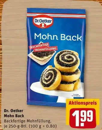 REWE Dr. oetker mohn back Angebot