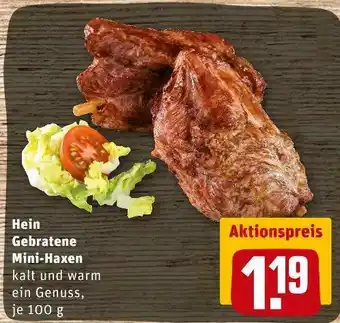 REWE Hein gebratene mini-haxen Angebot