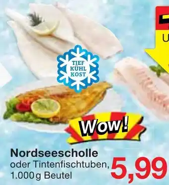 Jawoll Nordseescholle 1.000g Beutel Angebot