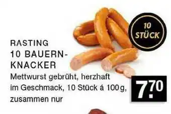 Edeka Zurheide Rasting 10 Bauernknacker Angebot