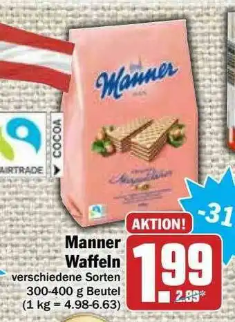 Hit Manner Waffeln Angebot