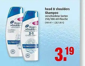 Markant Head & Shoulders Shampoo Angebot