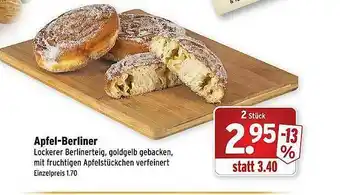 Wasgau Apfel-berliner Angebot