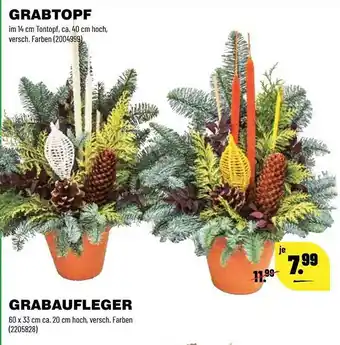 Kupsch Grabtopf Grabaufleger Angebot