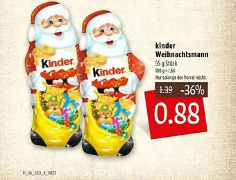 Kupsch Kinder Weihnachtsmann Angebot